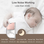 MyBoyd Wearable Breast Pump Hands Free Electric Portable Wearable Breast Pumps Slient BPA-free Breastfeeding Milk Collector