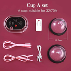 MyBoyd Breastpumps Electric breast enhancement instrument vacuum pump cup breast massage machine enhancement cup machine WX