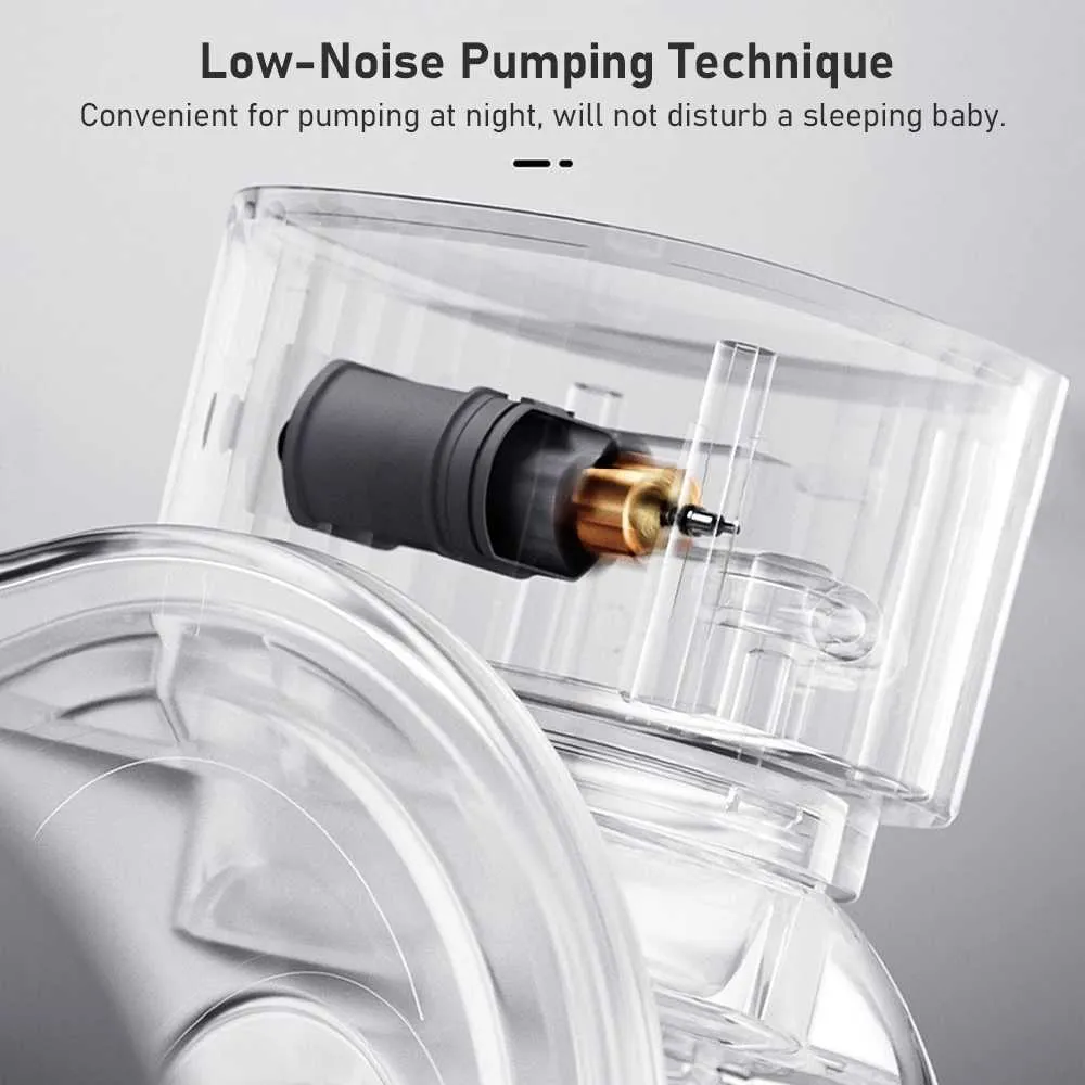 MyBoyd Breastpumps YD-1193 wearable invisible electric breast pump no need for portable brushless low noise electric feeding pump mode suction level WX