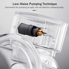 MyBoyd Breastpumps YD-1193 wearable invisible electric breast pump no need for portable brushless low noise electric feeding pump mode suction level WX