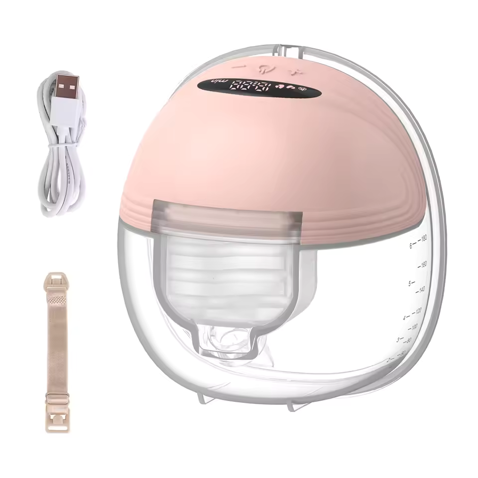 MyBoyd Wearable Breast Pump Hands Free Electric Portable Wearable Breast Pumps Slient BPA-free Breastfeeding Milk Collector