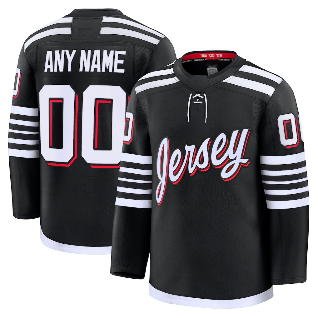 MyBoyd Cheap NJ.Devils Black Alternate Premium Jerseys