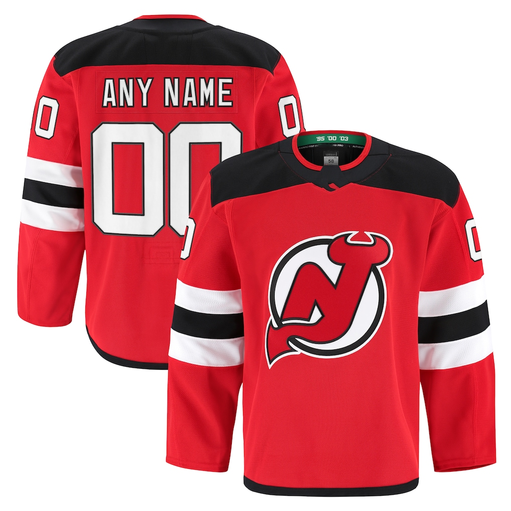 MyBoyd Cheap NJ.Devils Red Home Authentic Pro Jerseys