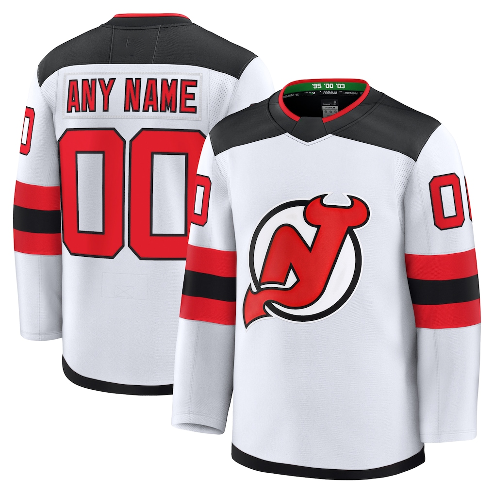 MyBoyd Cheap NJ.Devils White Away Premium Jerseys