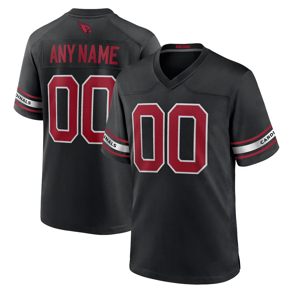 MyBoyd Custom A.Cardinals Black Alternate Game Jersey Stitched Jerseys