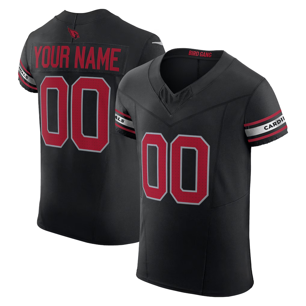 MyBoyd Custom A.Cardinals Black Vapor F.U.S.E. Elite Stitched Jerseys