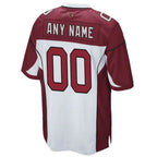 MyBoyd Custom A.Cardinals White-Red Game Stitched Jerseys