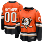 MyBoyd Custom A.Ducks Orange Home Breakaway Jerseys