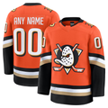 MyBoyd Custom A.Ducks Orange Home Premium Jerseys