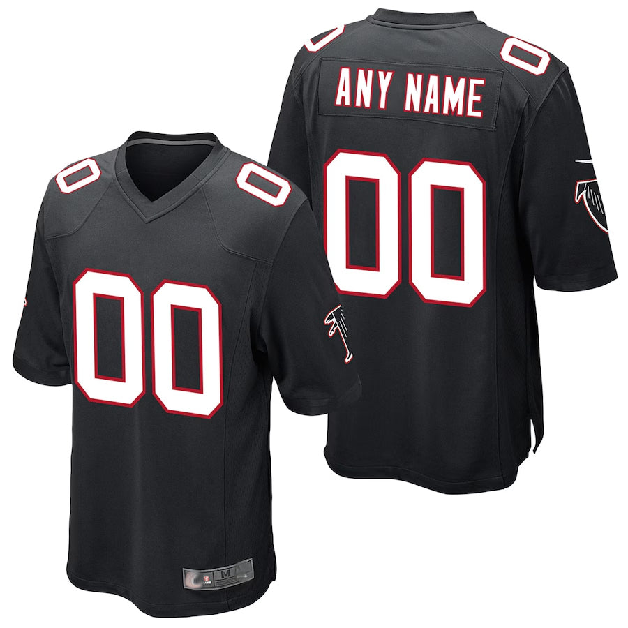 MyBoyd Custom A.Falcons Black Alternate Game Stitched Jerseys