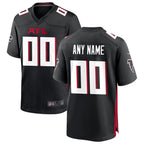 MyBoyd Custom A.Falcons Black Home Game Stitched Jerseys
