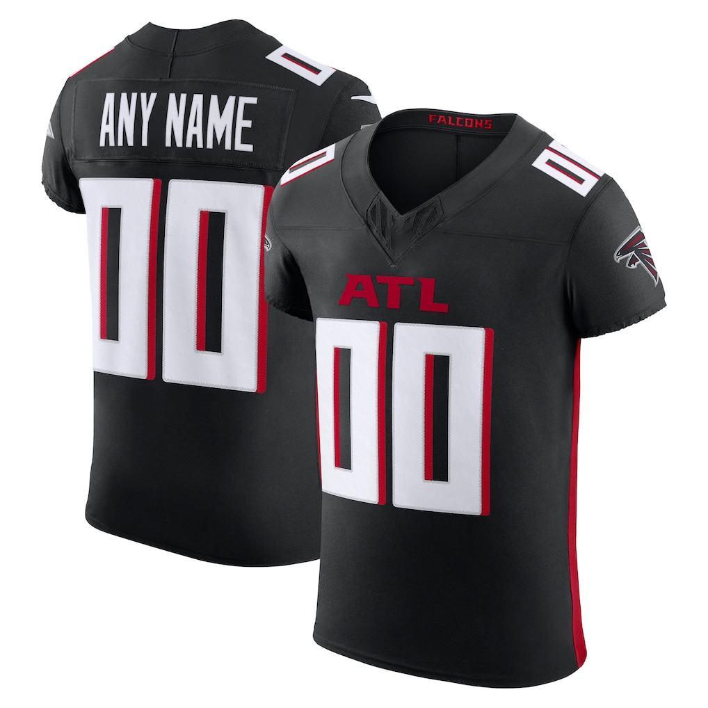 MyBoyd Custom A.Falcons Black Vapor F.U.S.E. Elite Stitched Jerseys
