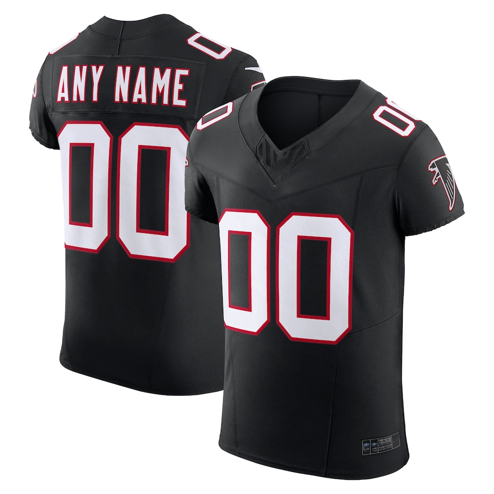 MyBoyd Custom A.Falcons Black Vapor F.U.S.E. Elite Stitched Jerseys