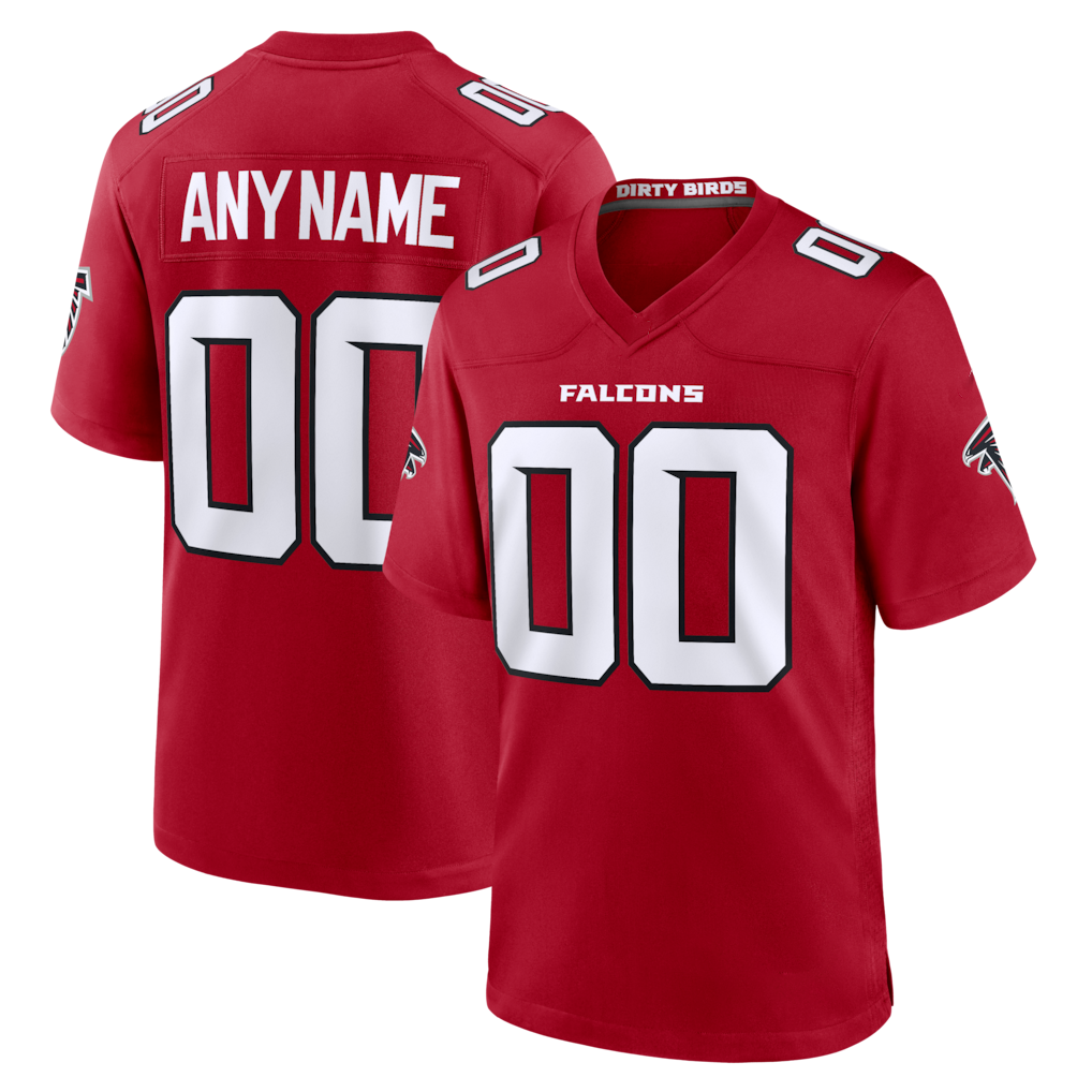 MyBoyd Custom A.Falcons Red Game Stitched Jerseys