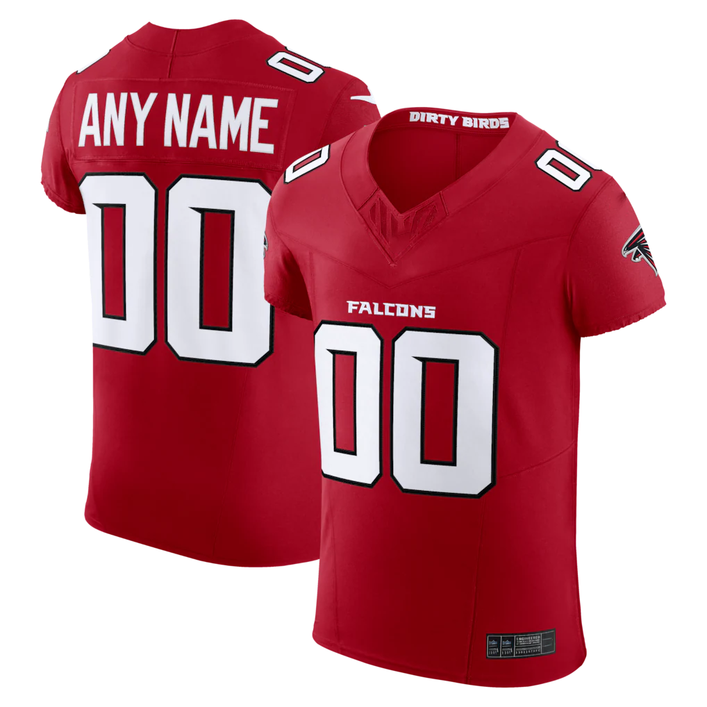 MyBoyd Custom  A.Falcons Red Vapor F.U.S.E. Elite Stitched Jerseys