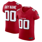 MyBoyd Custom  A.Falcons Red Vapor F.U.S.E. Elite Stitched Jerseys