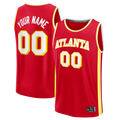 MyBoyd Custom A.Hawks Red Fast Break Jerseys - Icon Edition