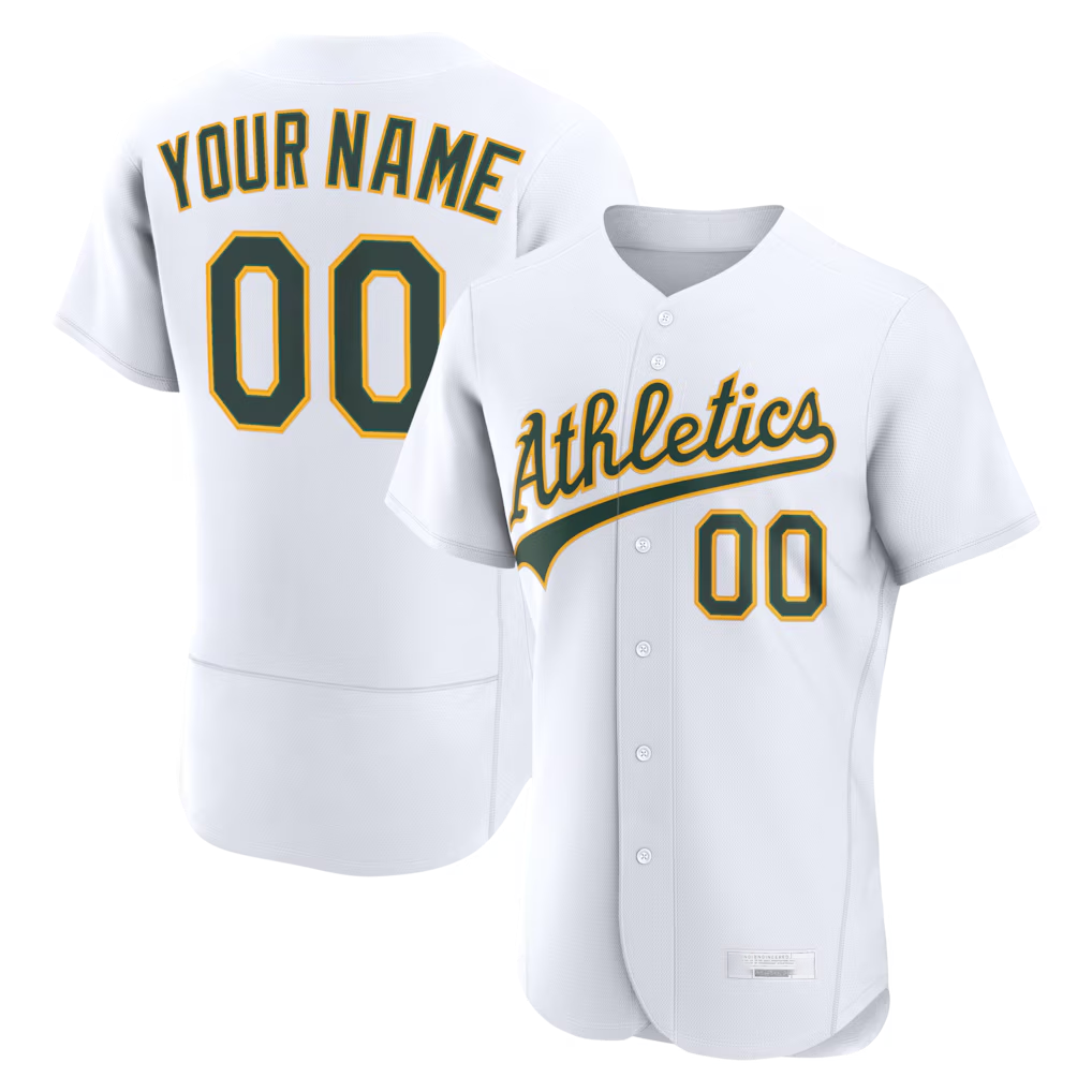 MyBoyd Custom Athletics White Home Authentic Stitched Jerseys