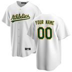 MyBoyd Custom Athletics White Home Replica Stitched Jerseys