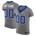 MyBoyd Custom B.Bills Gray Nickel City Vapor F.U.S.E. Custom Elite Stitched Jerseys