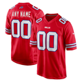 MyBoyd Custom B.Bills Red Alternate Game Stitched Jerseys