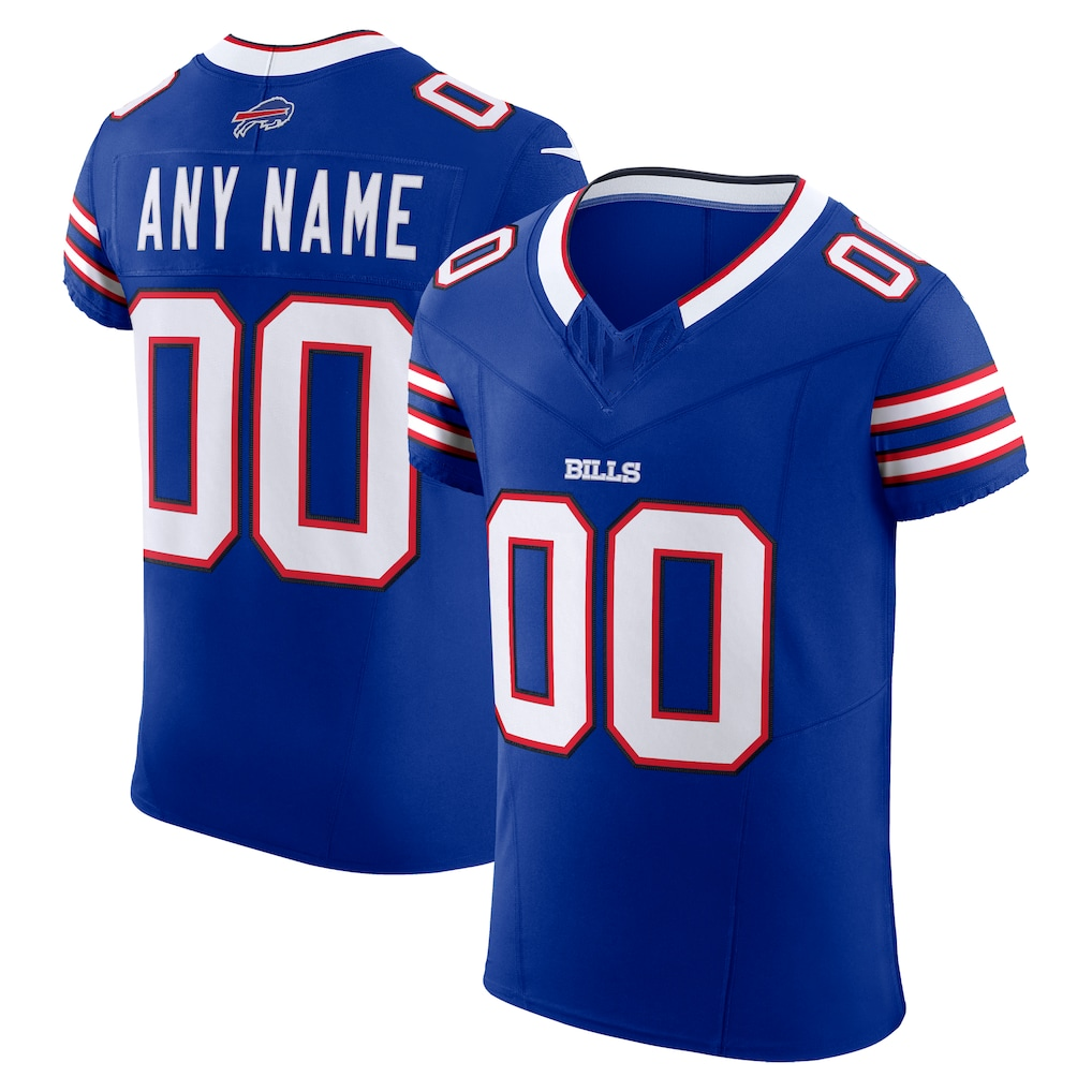 MyBoyd Custom B.Bills Royal Vapor F.U.S.E. Elite Stitched Jerseys