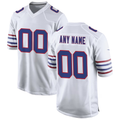 MyBoyd Custom B.Bills White Alternate Game Stitched Jerseys