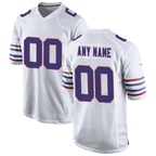 MyBoyd Custom B.Bills White Alternate Game Stitched Jerseys