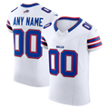 MyBoyd Custom B.Bills White Vapor F.U.S.E. Elite Stitched Jerseys