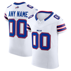 MyBoyd Custom B.Bills White Vapor F.U.S.E. Elite Stitched Jerseys