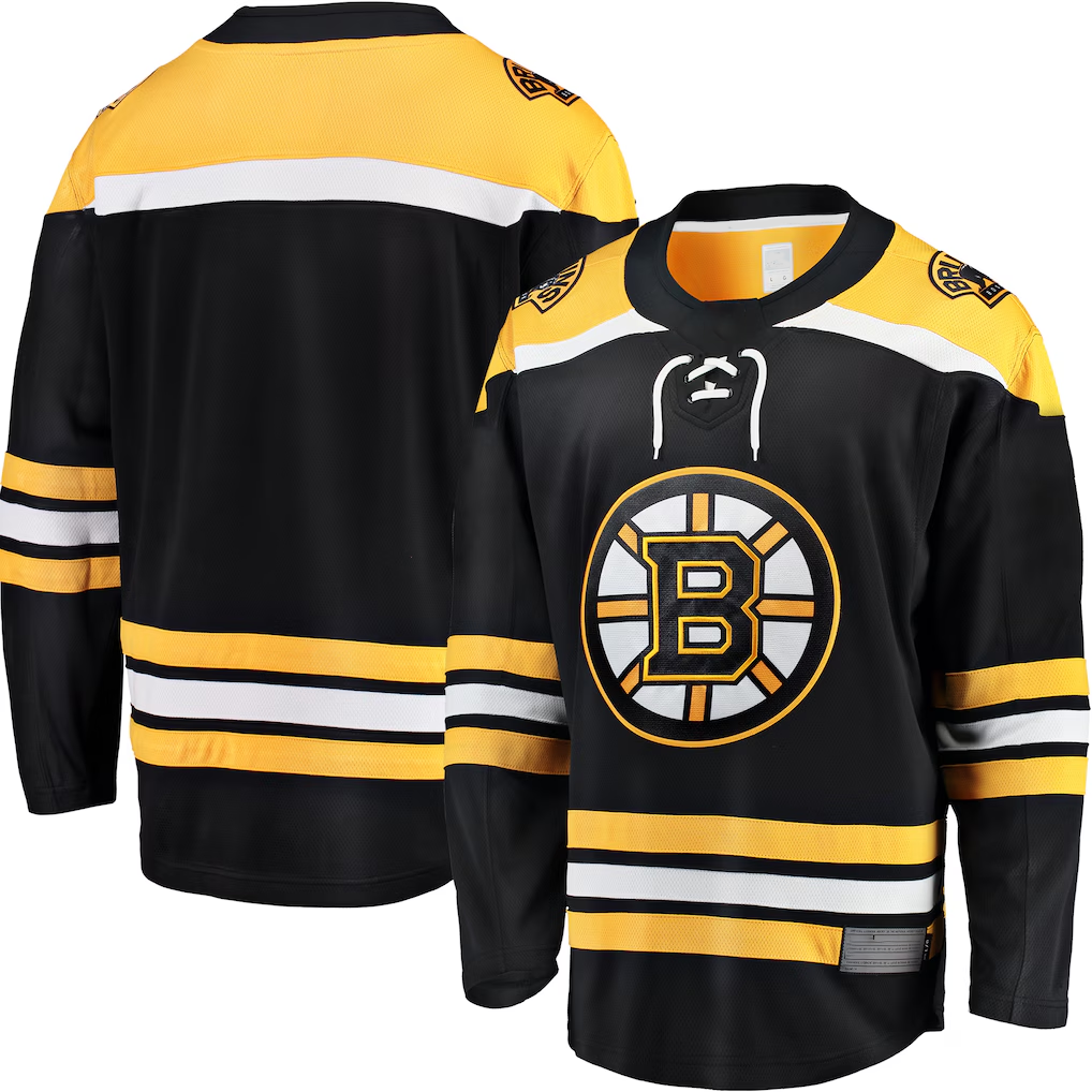 MyBoyd Custom B.Bruins Black Home Premium Stitched Jersey