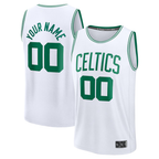 MyBoyd Custom B.Celtics White Fast Break Jerseys - Association Edition