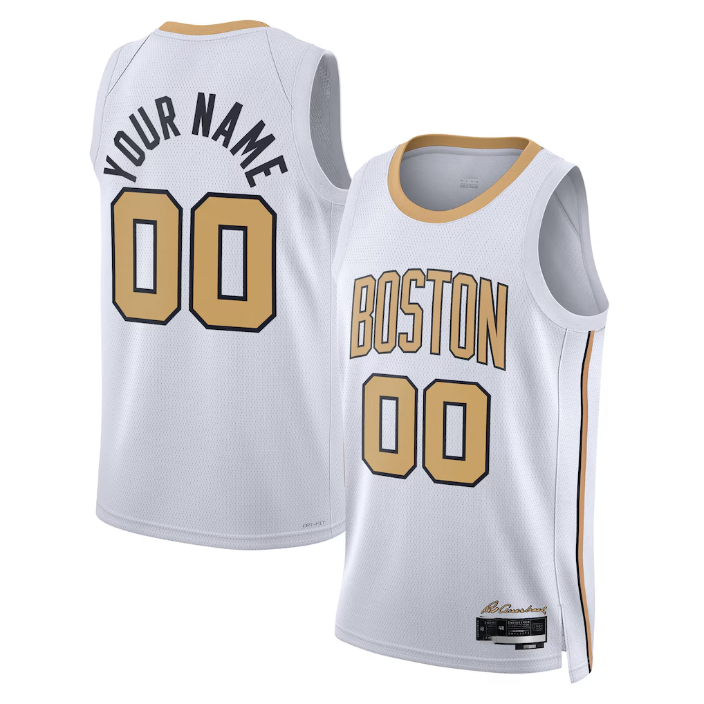 MyBoyd Custom B.Celtics White 202526 City Edition Swingman Jerseys