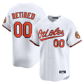 MyBoyd Custom B.Orioles White Home Limited Pick-A-Player Retired Roster Stitched Jerseys