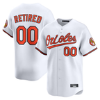MyBoyd Custom B.Orioles White Home Limited Pick-A-Player Retired Roster Stitched Jerseys