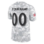 MyBoyd Custom B.Ravens Arctic Camo Salute to Service Limited Any Name & Numbers Stitched Jerseys