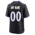MyBoyd Custom B.Ravens Black Home Game Any Name & Numbers Stitched Jerseys