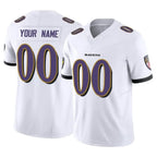 MyBoyd Custom B.Ravens White Vapor F.U.S.E. Limited Any Name & Numbers Stitched Jerseys