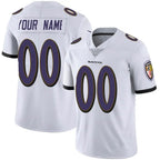 MyBoyd Custom B.Ravens White Vapor F.U.S.E. Limited Stitched Jerseys