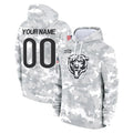 MyBoyd Custom C.Bears Arctic Camo Salute to Service Pullover Hoodies Limited Any Name & Numbers Stitched Jerseys