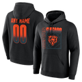 MyBoyd Custom C.Bears Black Home Field Pop Personalized Name Number Hoodie Stitched Jerseys