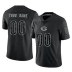 MyBoyd Custom C.Bears Black REFLECTIVE Limited Game Any Name & Numbers Stitched Jerseys