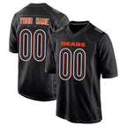 MyBoyd Custom C.Bears Carbon Black Fashion Football Jerseys