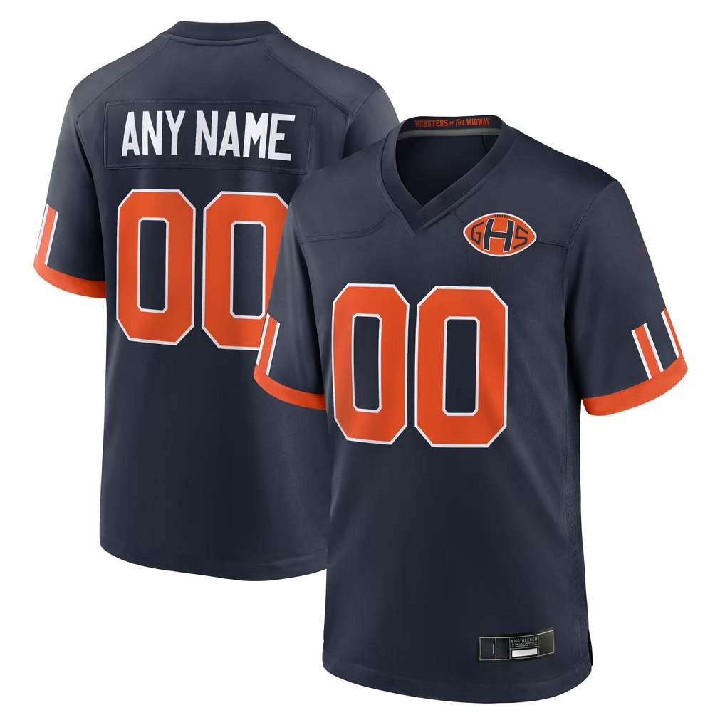 MyBoyd Custom C.Bears Navy  2026 Rivalries Collection Game Stitched Jerseys