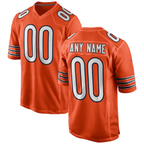 MyBoyd Custom C.Bears Orange Alternate Custom Game Stitched Jerseys