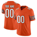MyBoyd Custom C.Bears Orange Vapor F.U.S.E. Limited Home Game Any Name & Numbers Stitched Jerseys