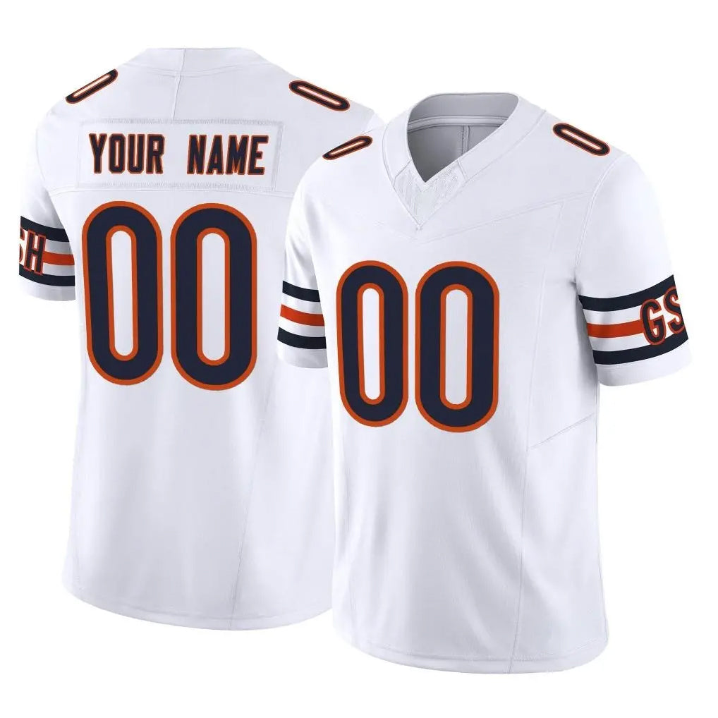 MyBoyd Custom C.Bears White Vapor F.U.S.E. Limited Home Game Any Name & Numbers Stitched Jerseys