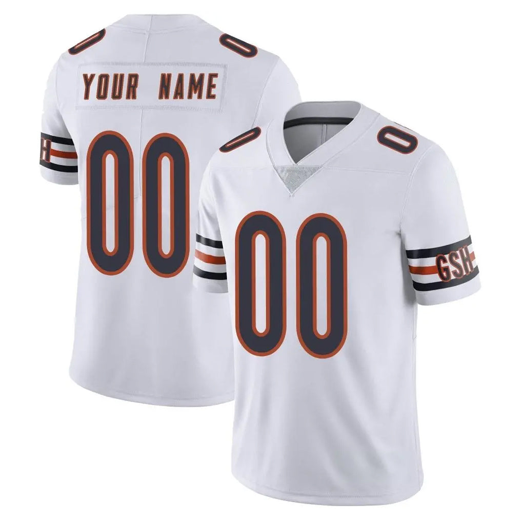 MyBoyd Custom C.Bears White Vapor Untouchable Limited Home Game Any Name & Numbers Stitched Jerseys