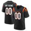 MyBoyd Custom C.Bengals Black Game Stitched Jerseys