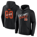 MyBoyd Custom C.Bengals Gray Big & Tall Team Authentic Custom Hoodie Stitched Jerseys